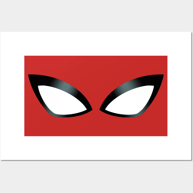 Spider Eyes Wall Art by blinky2lame